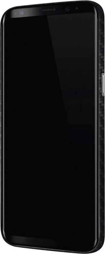 Black Rock Ultra Thin Iced Backcover Samsung Galaxy S8 Carbon, Schwarz