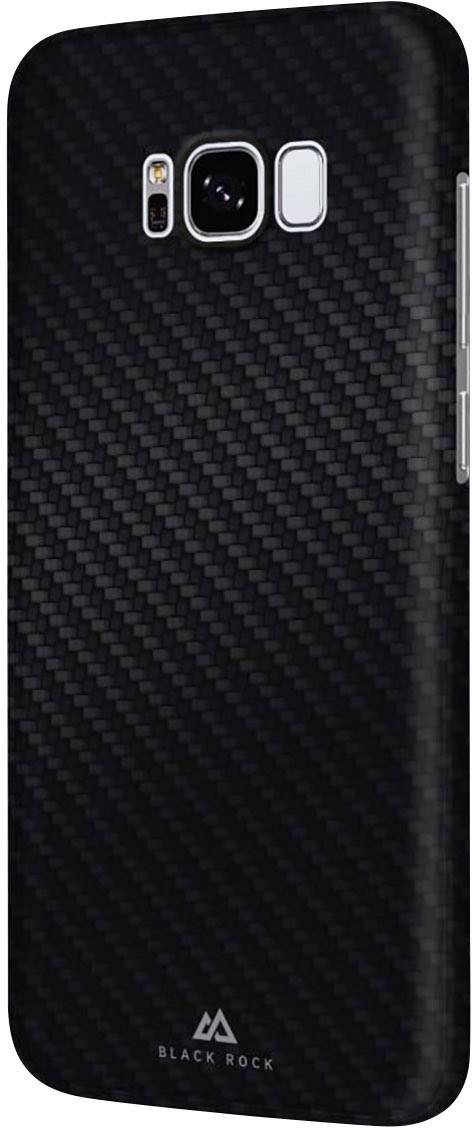 Black Rock Ultra Thin Iced Backcover Samsung Galaxy S8 Carbon, Schwarz