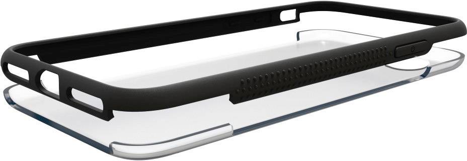 Hama Frame Backcover Apple iPhone 7, iPhone 8, iPhone SE (2. Generation) Schwarz, Transparent