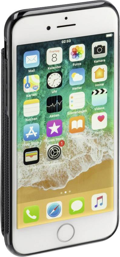 Hama CO RED SE.1 Cover Apple iPhone 6, iPhone 6S, iPhone 7, iPhone 8, iPhone SE (2. Generation), iPhone SE (3. Generation) Schwarz 00186153