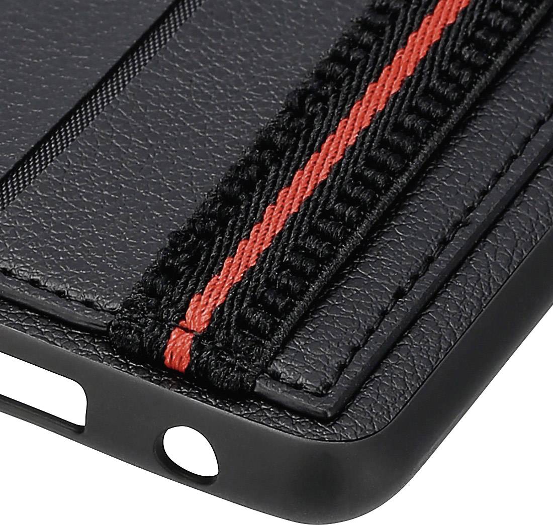 Hama Red Sensation No. 4 Backcover Samsung Galaxy S10+ Rot, Schwarz Induktives Laden 00186177