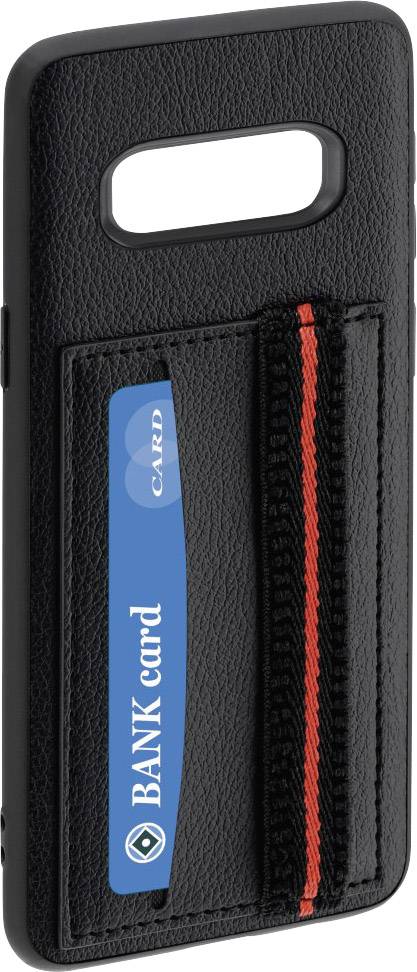 Hama Red Sensation No. 4 Backcover Samsung Galaxy S10+ Rot, Schwarz Induktives Laden 00186177