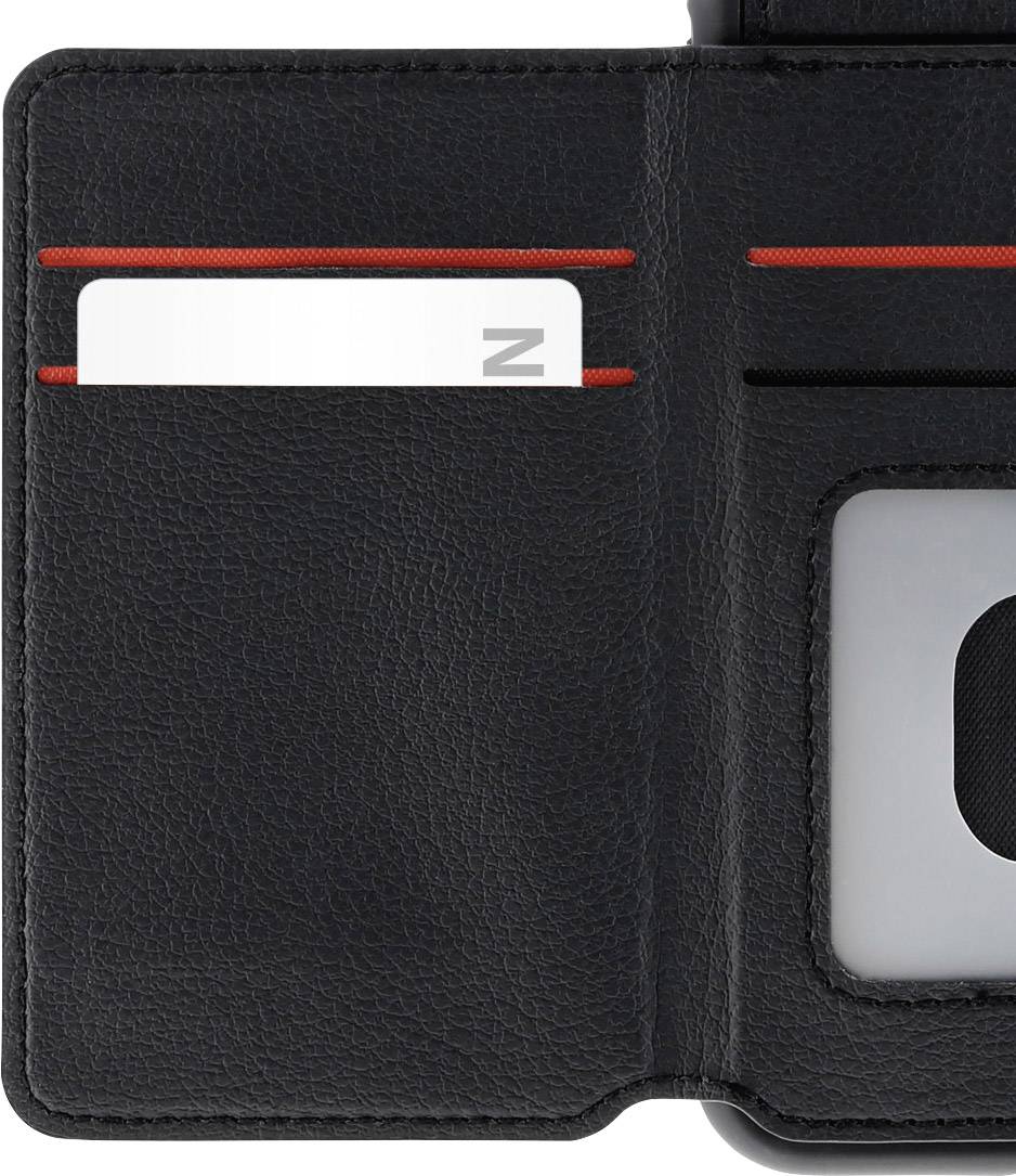 Hama CO RED Flip Case Apple iPhone 6, iPhone 6S, iPhone 7, iPhone 8, iPhone SE (2. Generation), iPhone SE (3. Generation) Rot, Schwarz 00186607