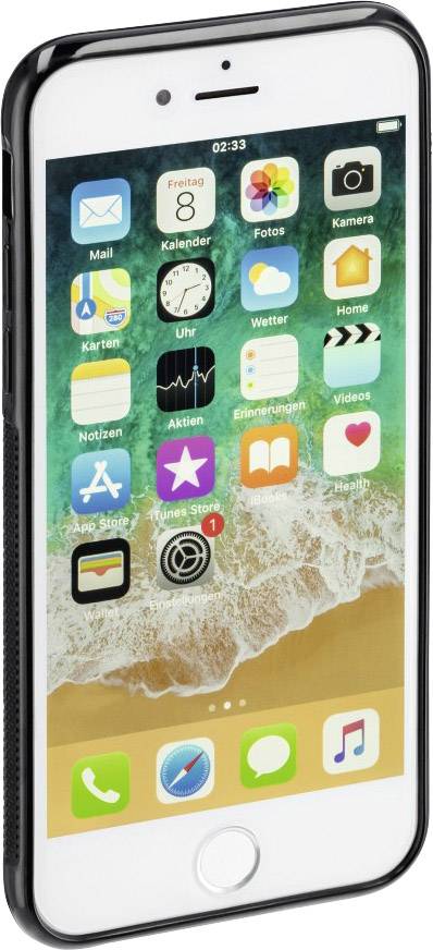 Hama CO RED Flip Case Apple iPhone 6, iPhone 6S, iPhone 7, iPhone 8, iPhone SE (2. Generation), iPhone SE (3. Generation) Rot, Schwarz 00186607