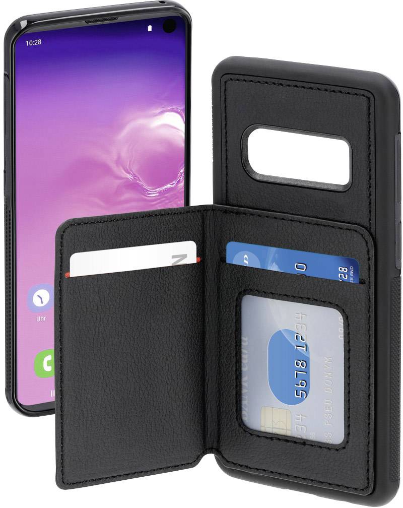 Hama Red Sensation No. 5 Flip Cover Samsung Galaxy S10 Rot, Schwarz 00186610