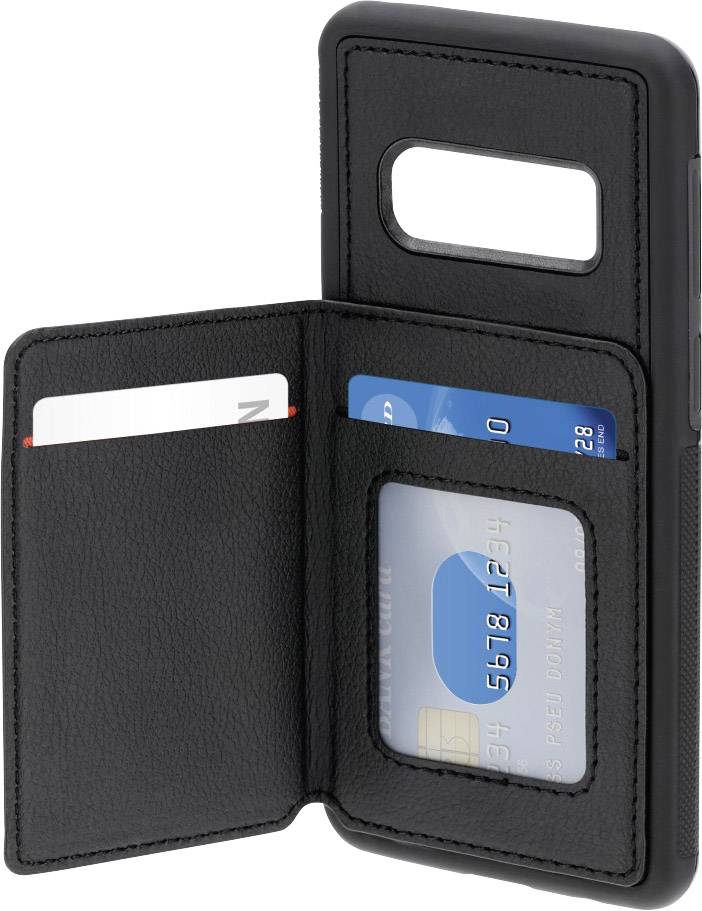 Hama Red Sensation No. 5 Flip Cover Samsung Galaxy S10 E Rot, Schwarz