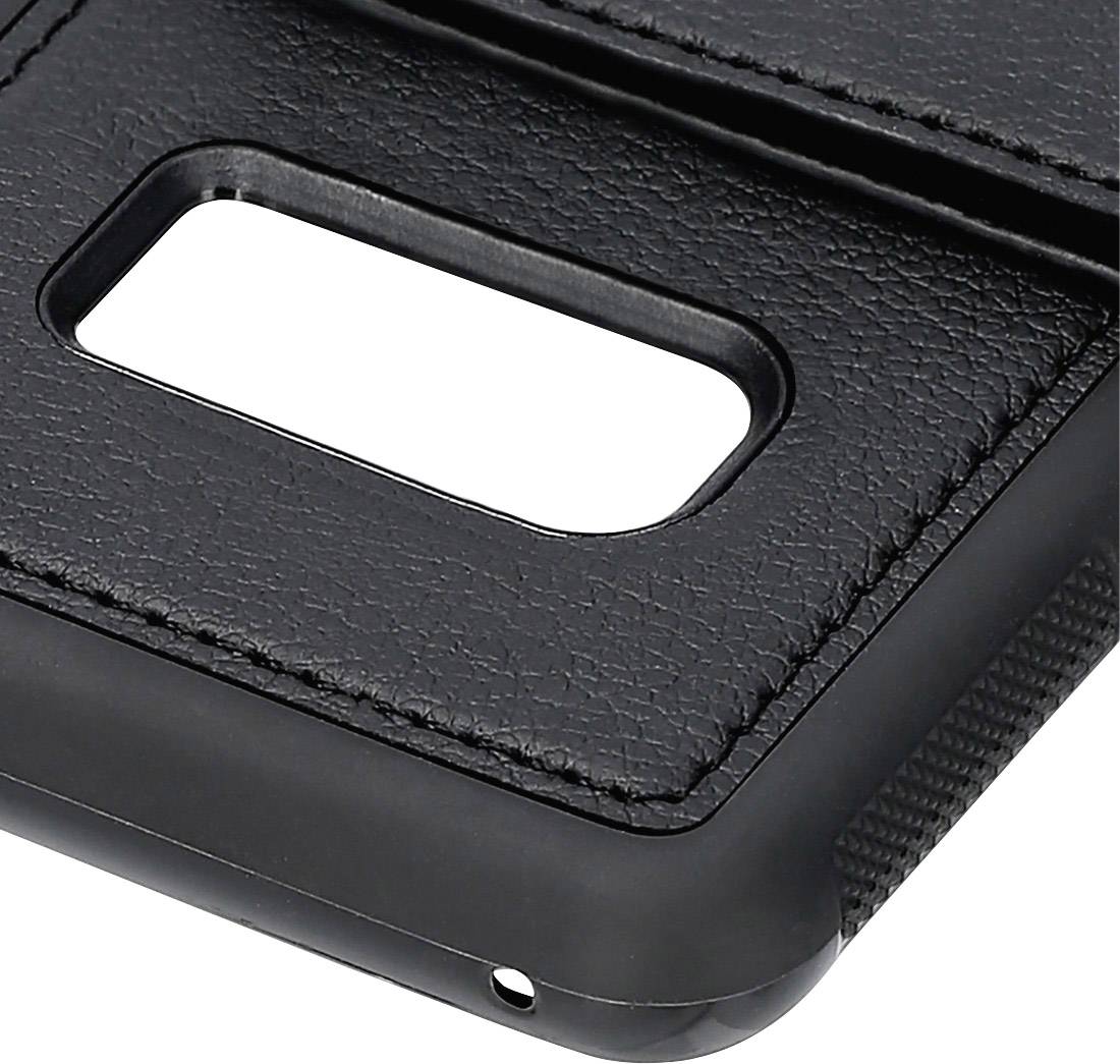 Hama Red Sensation No. 5 Flip Cover Samsung Galaxy S10 E Rot, Schwarz