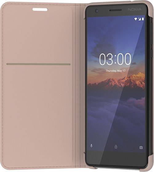 Nokia Flip Cover CP-306 Flip Cover Nokia 3.1 Weiß 8P00000001