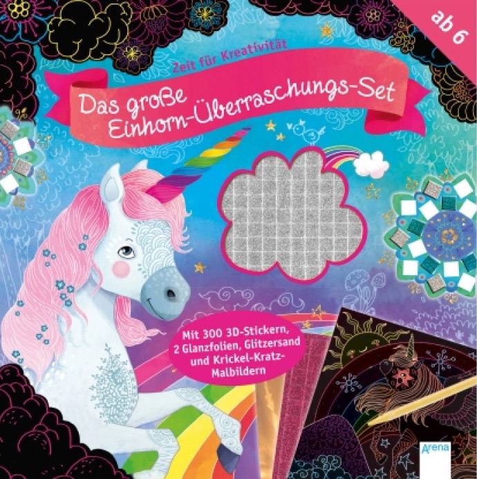 Arena Verlag Das große Einhorn-Überraschungs-Set 71508-7 1 St.