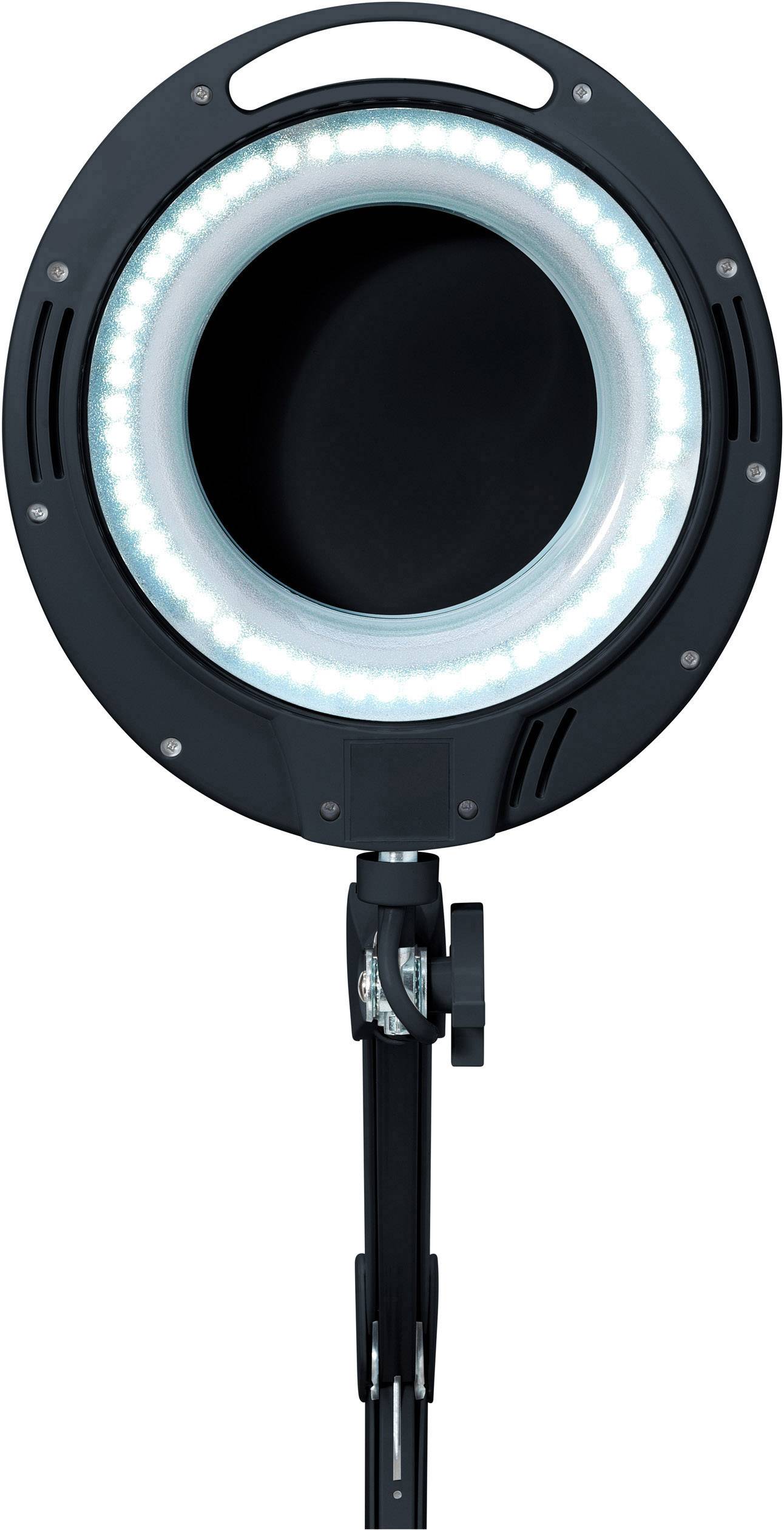 TOOLCRAFT 2178611 LED-Lupenleuchte Schwarz 5" 127mm mit Klemmhalterung 8D 1.75x