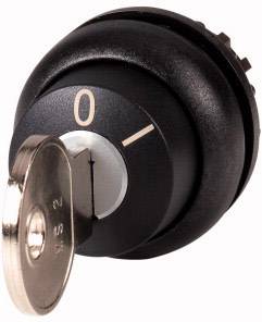 Eaton 111772 M22S-WRS-MS2 Schlüsseltaste Frontring Kunststoff Schlüssel Schwarz 1St.