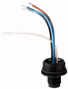 Eaton 266135 M12A Einbaustecker M12 250 V IP66 1 St.