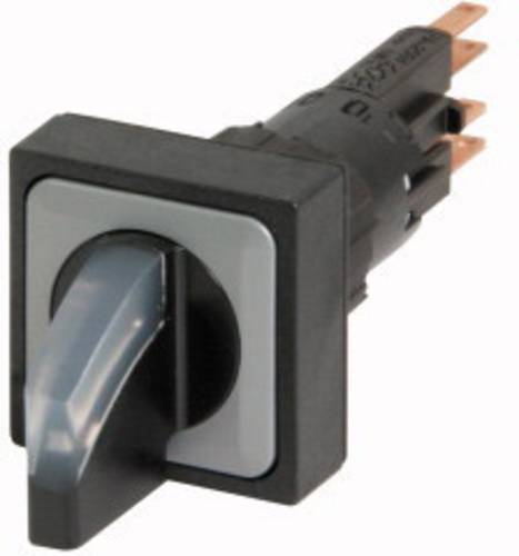 Q25LWK3-WS/WB Wahltaste Frontring Kunststoff Knebel Schwarz 1St.