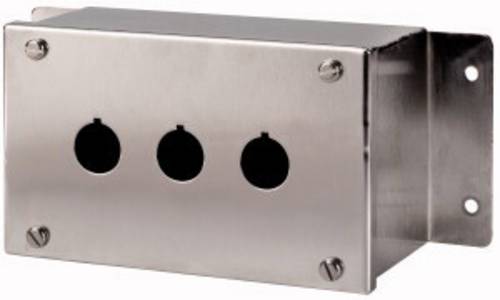 Eaton M22-I3M/SS 118460 Aufbaugehäuse 3 Einbaustellen (Ø x H) 22 mm x 84 mm Grau 1 St.
