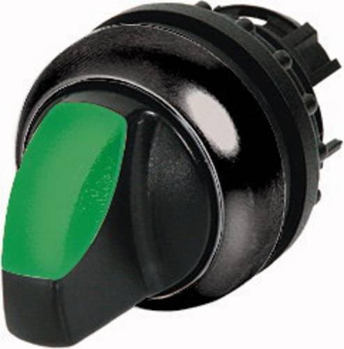 Eaton 216828 M22S-WRLK-G Wahltaste Frontring Kunststoff Knebel Schwarz 1 St.