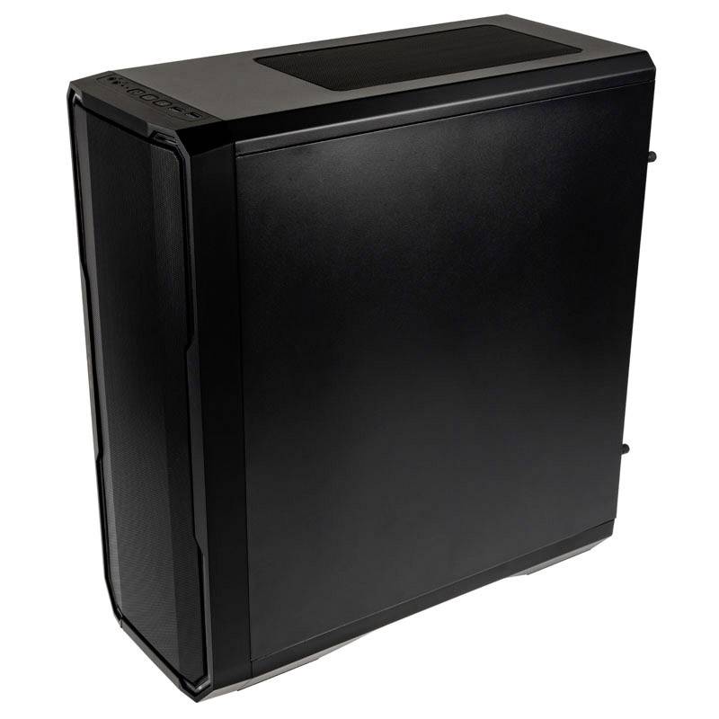 Bitfenix Enso Mesh RGB Midi-Tower Gehäuse Schwarz 1 Vorinstallierter LED Lüfter, 1 vorinstallierter Lüfter, Seitenfenster, Staubfilter