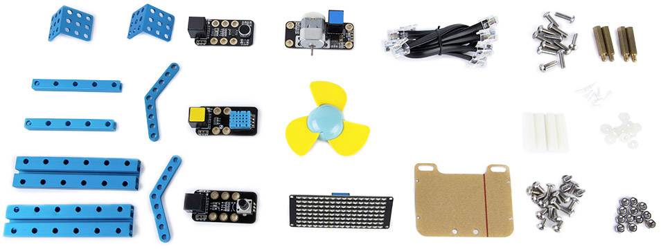 Makeblock Erweiterungsmodul Roboter Perception Gizmos Add-on Pack mb_P1020002