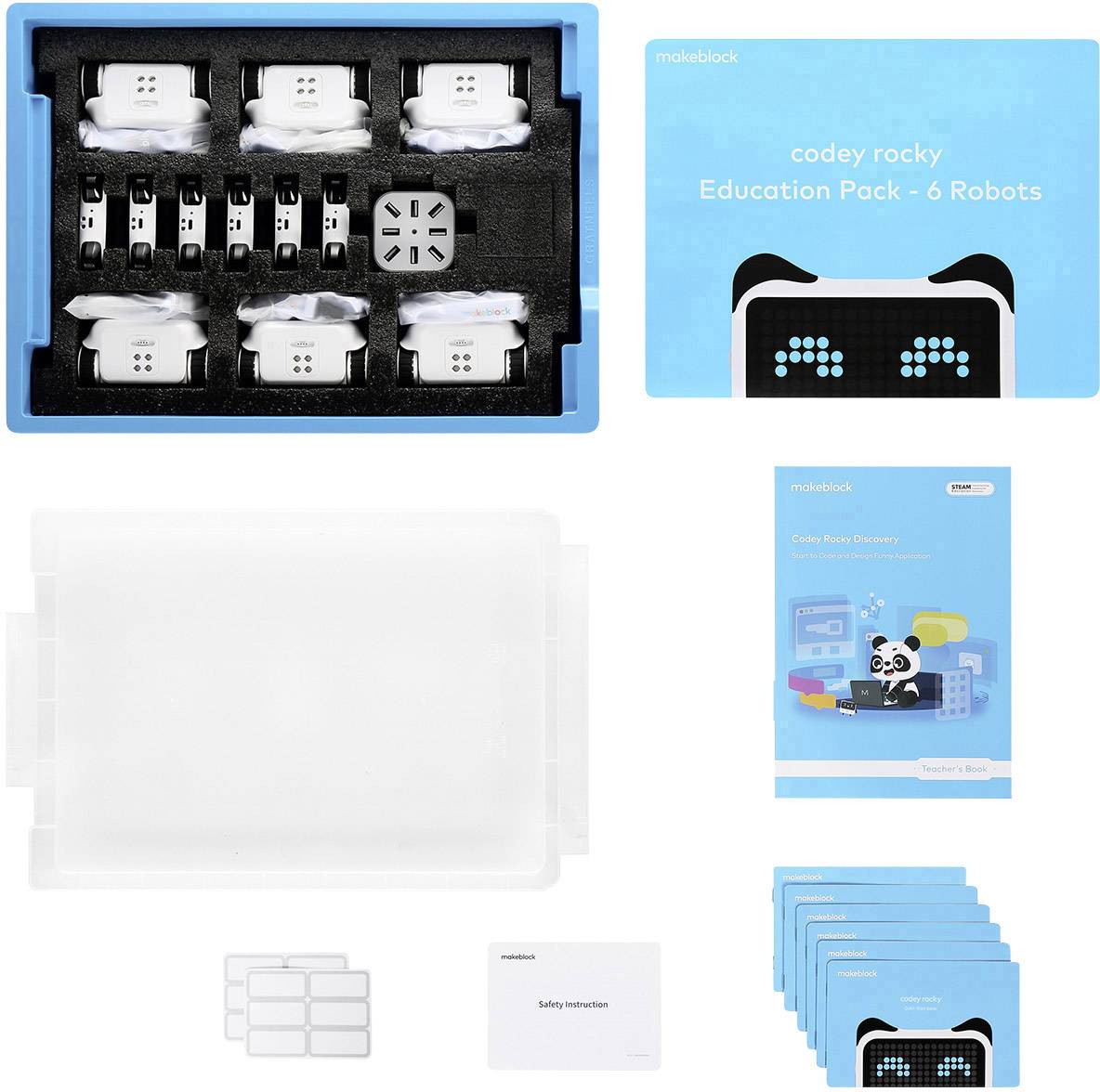 Makeblock Spielzeug Roboter Codey Rocky Education Pack  mb_P1030046