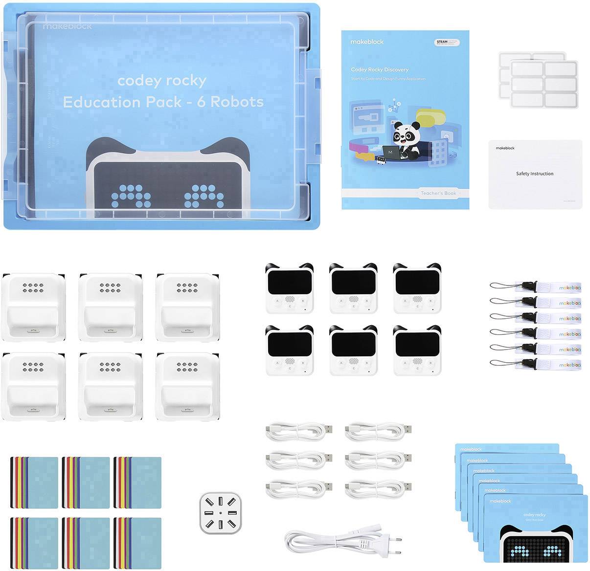 Makeblock Spielzeug Roboter Codey Rocky Education Pack  mb_P1030046