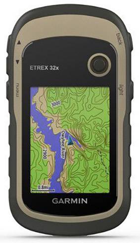 Garmin eTrex32x Fahrrad-Navi Fahrrad, Boot, Wandern Europa GLONASS, GPS, inkl. topographische Karten, spritzwassergeschützt