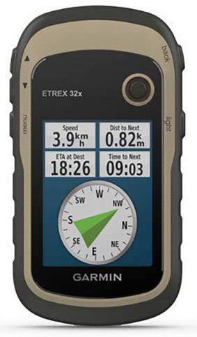 Garmin eTrex32x Fahrrad-Navi Fahrrad, Boot, Wandern Europa GLONASS, GPS, inkl. topographische Karten, spritzwassergeschützt