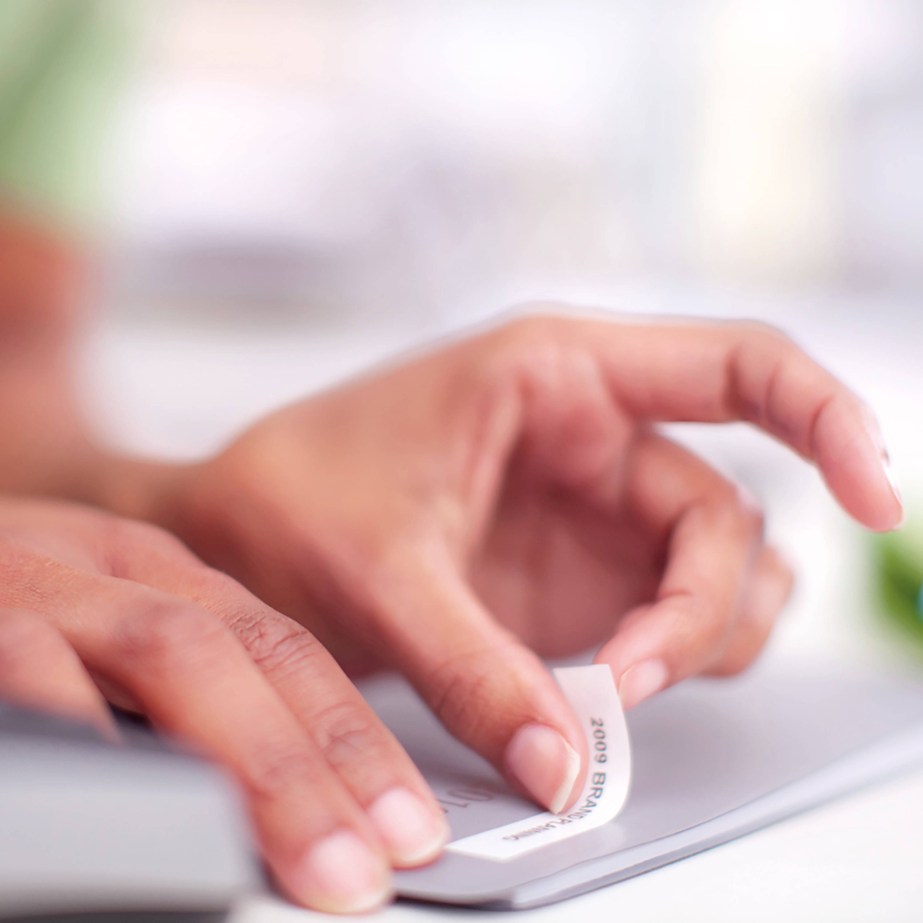 DYMO Schriftband 10er Set Kombi-Pack D1 2093097 Bandfarbe: Weiß Schriftfarbe:Schwarz 12mm 7m