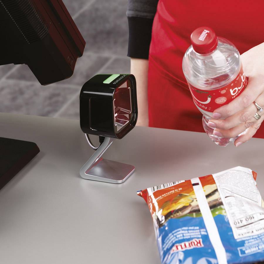 Datalogic Magellan 1500i Barcode-Scanner Kabelgebunden 1D, 2D Imager Weiß Desktop-Scanner (Stationär) USB