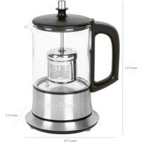 Profi Cook PC-TK 1165 Wasserkocher Edelstahl Fassungsvermögen: 0.5l Profi Cook PC-TK 1165 Wasserkocher Edelstahl Fassungsvermögen: 0.5l