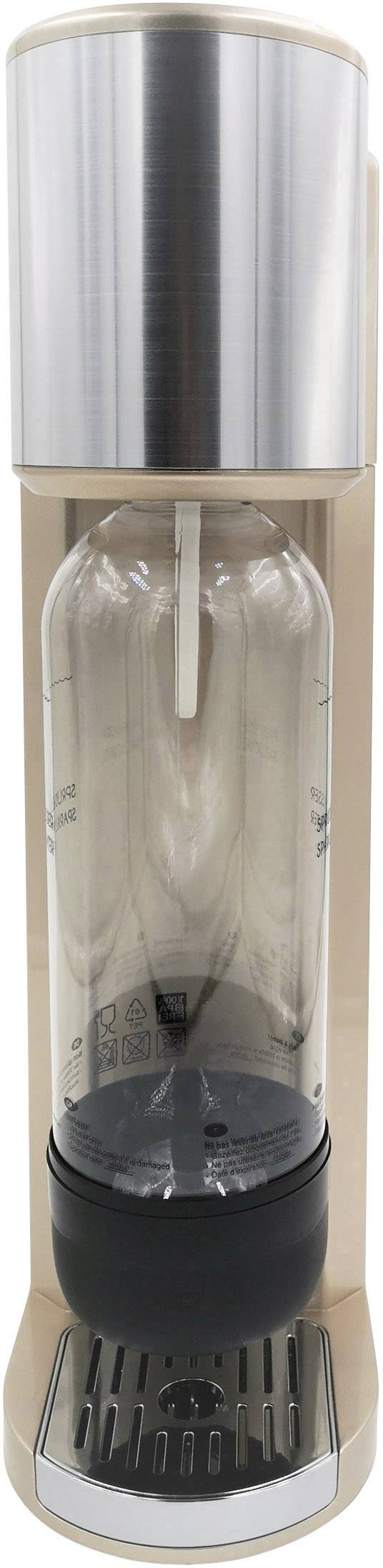 Wassersprudler Silber inkl. 1 PET-Flasche, und 1 CO2-Zylinder