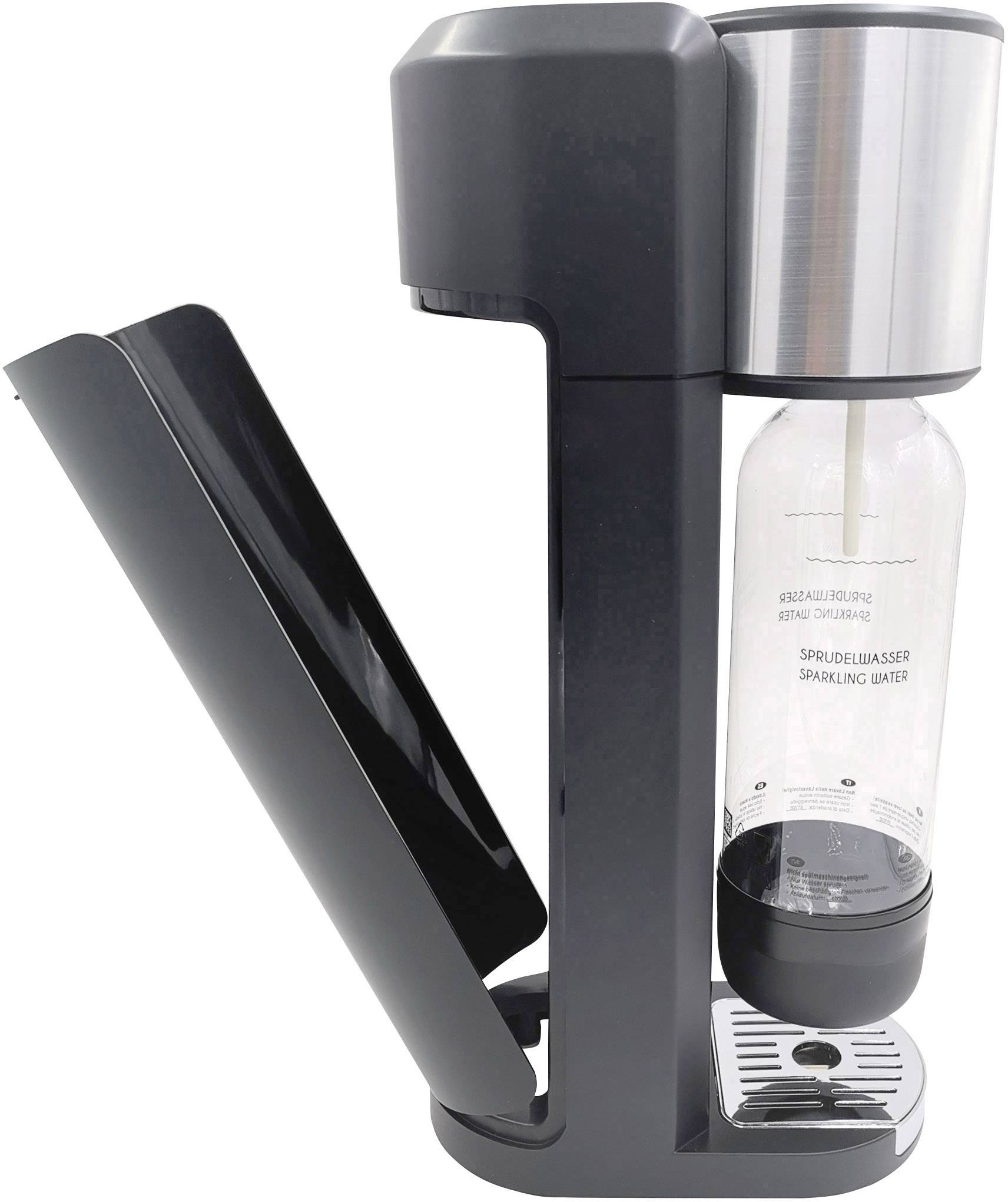 Wassersprudler Schwarz inkl. 1 PET-Flasche, und 1 CO2-Zylinder