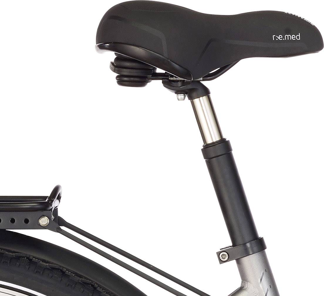 Fischer Fahrrad CITA 4.0i, 28", RH 4 E-Bike mit Trittantrieb Quarzgrau Li-Ion 48V 8.7Ah