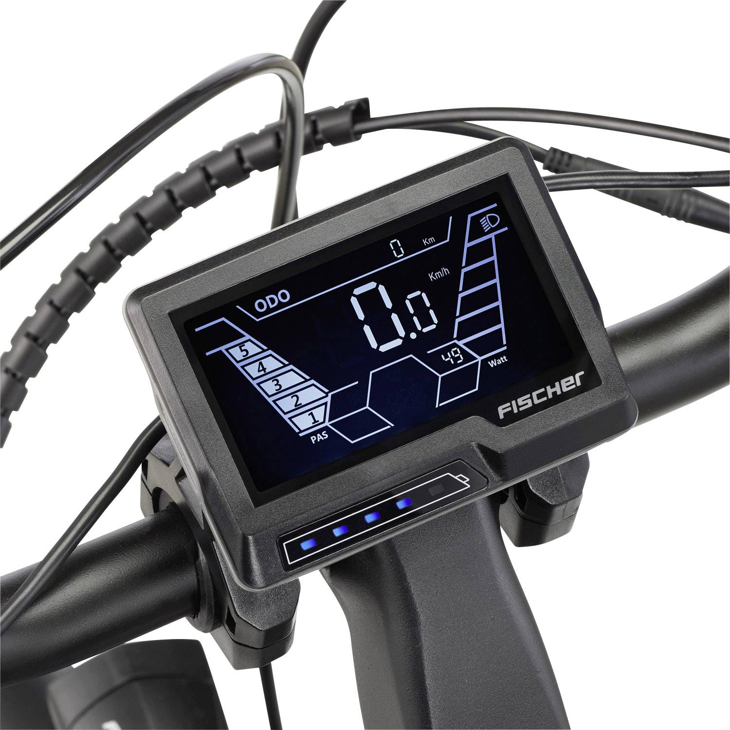 Fischer Fahrrad CITA 4.0i, 28", RH 4 E-Bike mit Trittantrieb Quarzgrau Li-Ion 48V 8.7Ah