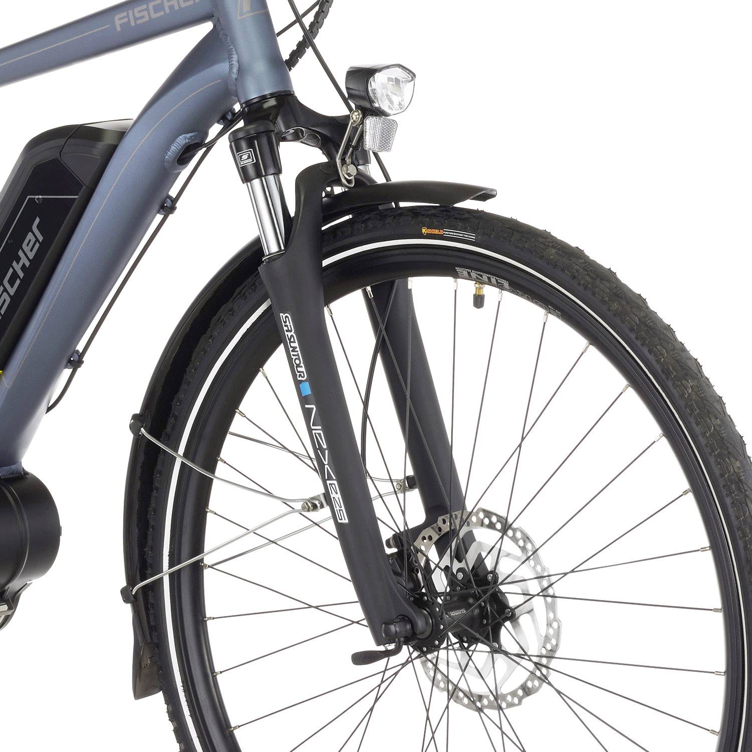 Fischer Fahrrad ETH 1820 E-Bike mit Trittantrieb Saphirblau Li-Ion 48V 8.8Ah