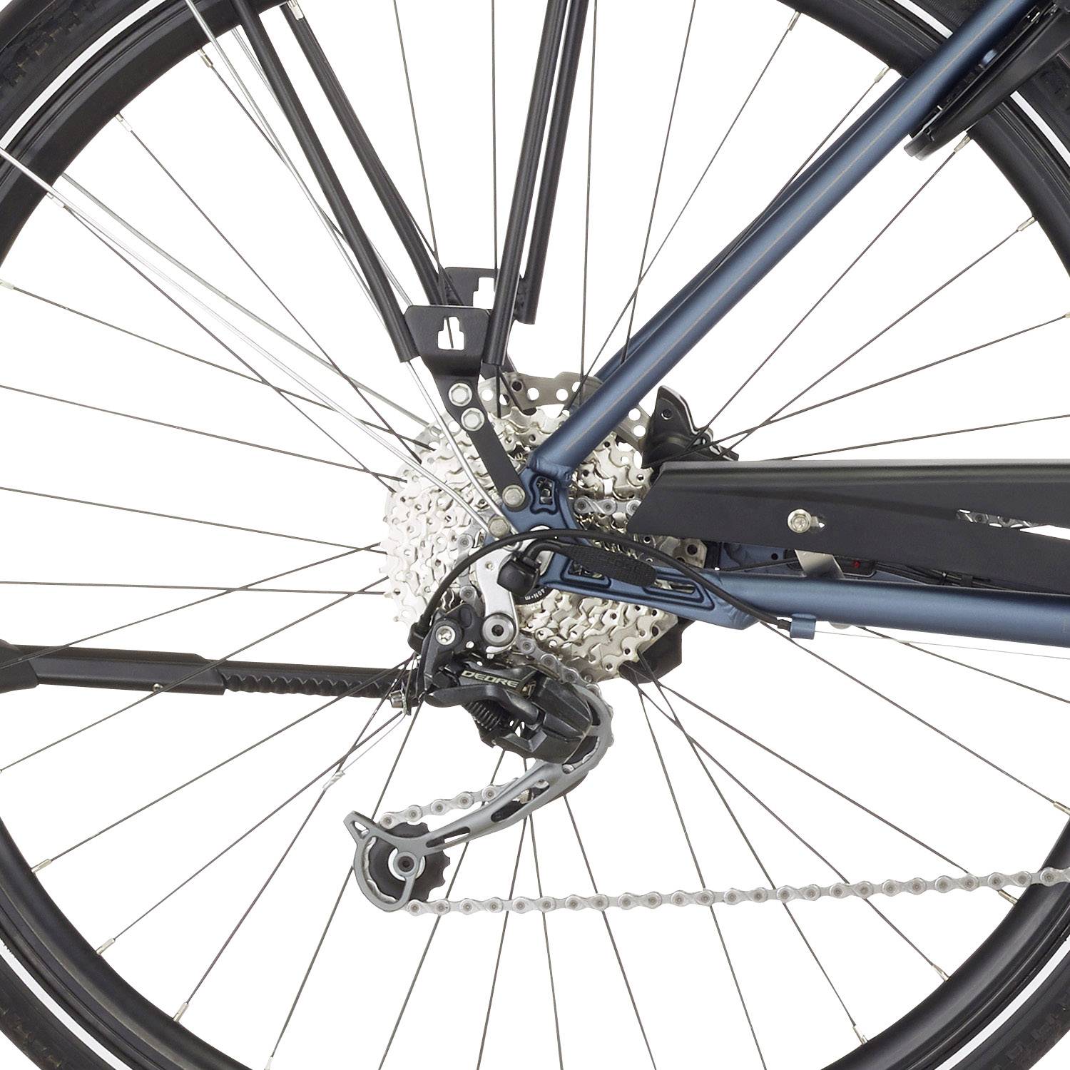 Fischer Fahrrad ETH 1820 E-Bike mit Trittantrieb Saphirblau Li-Ion 48V 8.8Ah