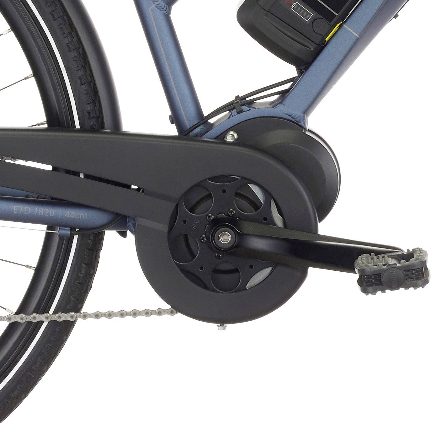 Fischer Fahrrad ETD 1820 E-Bike mit Trittantrieb Saphirblau Li-Ion 48V 8.8Ah