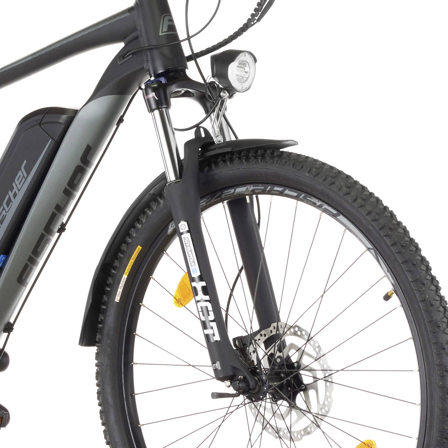 Fischer Fahrrad TERRA 2.0 E-Bike mit Trittantrieb Graphitschwarz Li-Ion 36V 11Ah