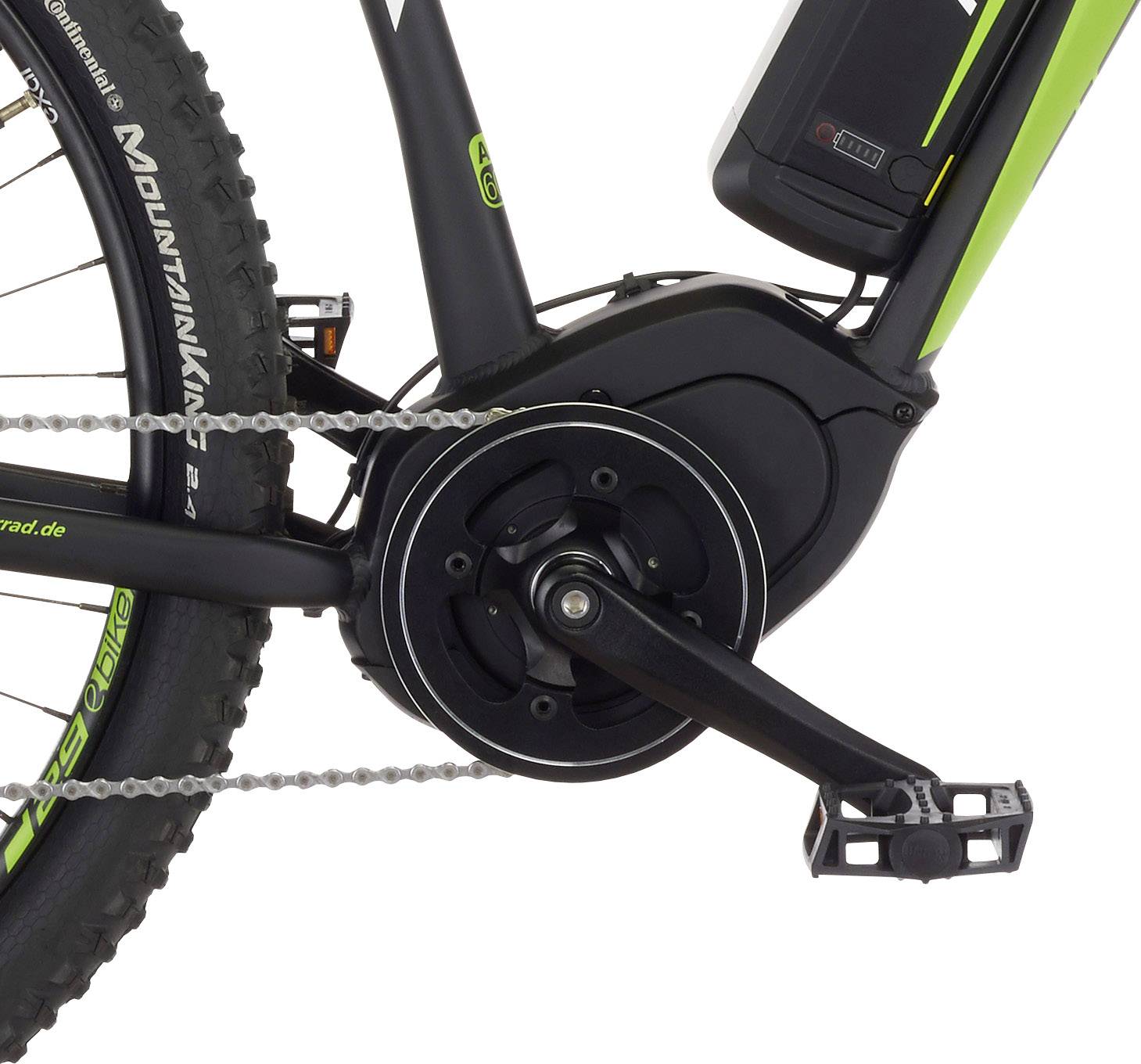 Fischer Fahrrad EM 1865 E-Bike mit Trittantrieb Schwarz Li-Ion 48V 11.6Ah