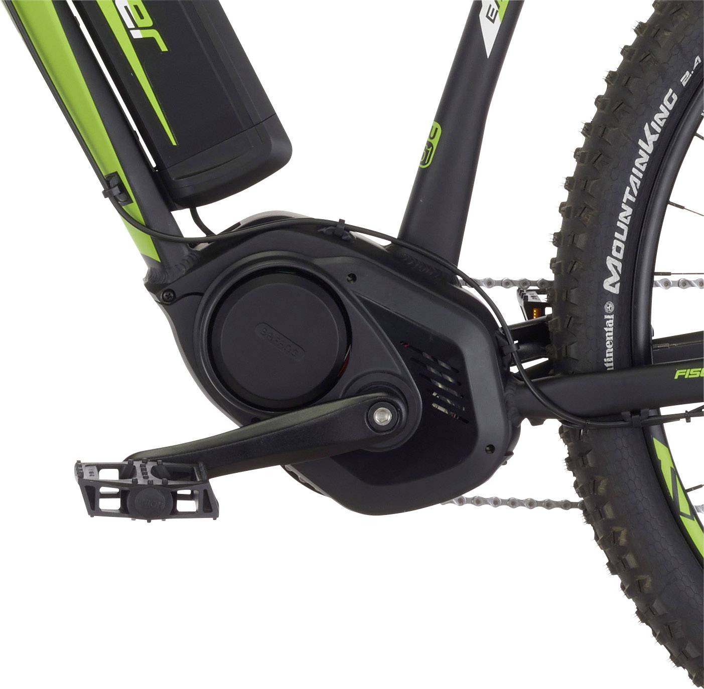 Fischer Fahrrad EM 1865 E-Bike mit Trittantrieb Schwarz Li-Ion 48V 11.6Ah