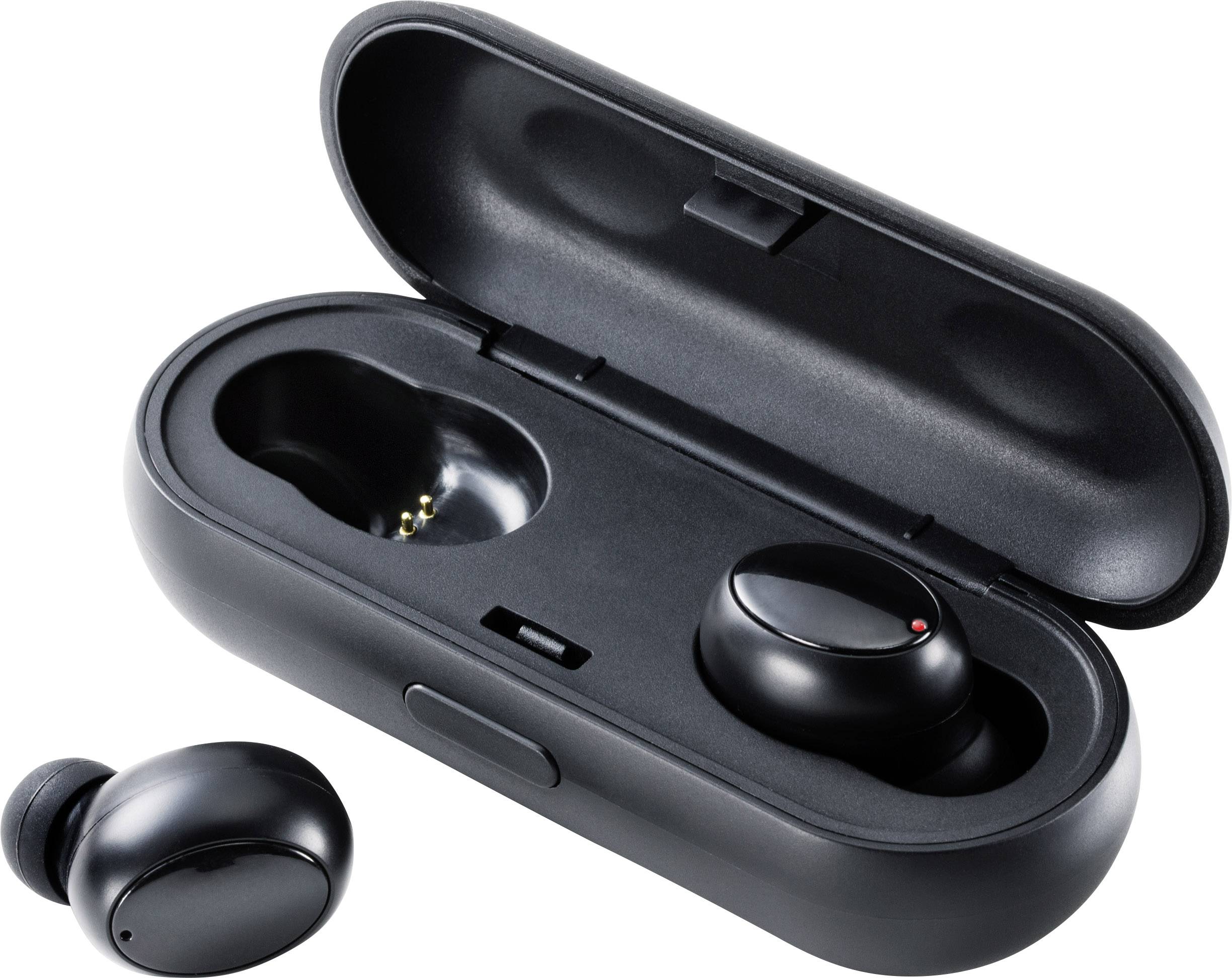 Renkforce RF-BTK-150 In Ear Headset Bluetooth® Schwarz Headset
