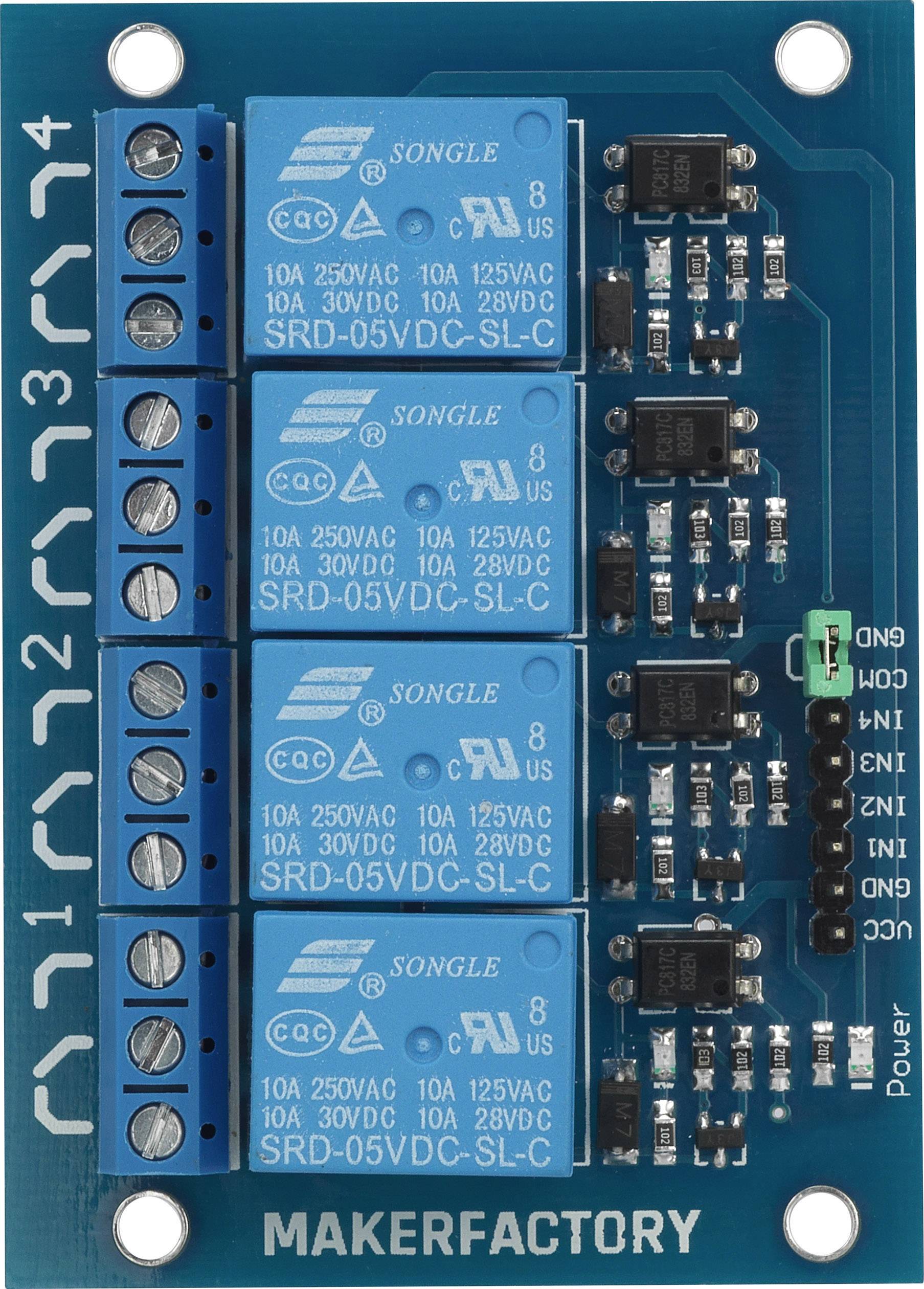 MAKERFACTORY MF-6402393 Relais Modul 1 St.