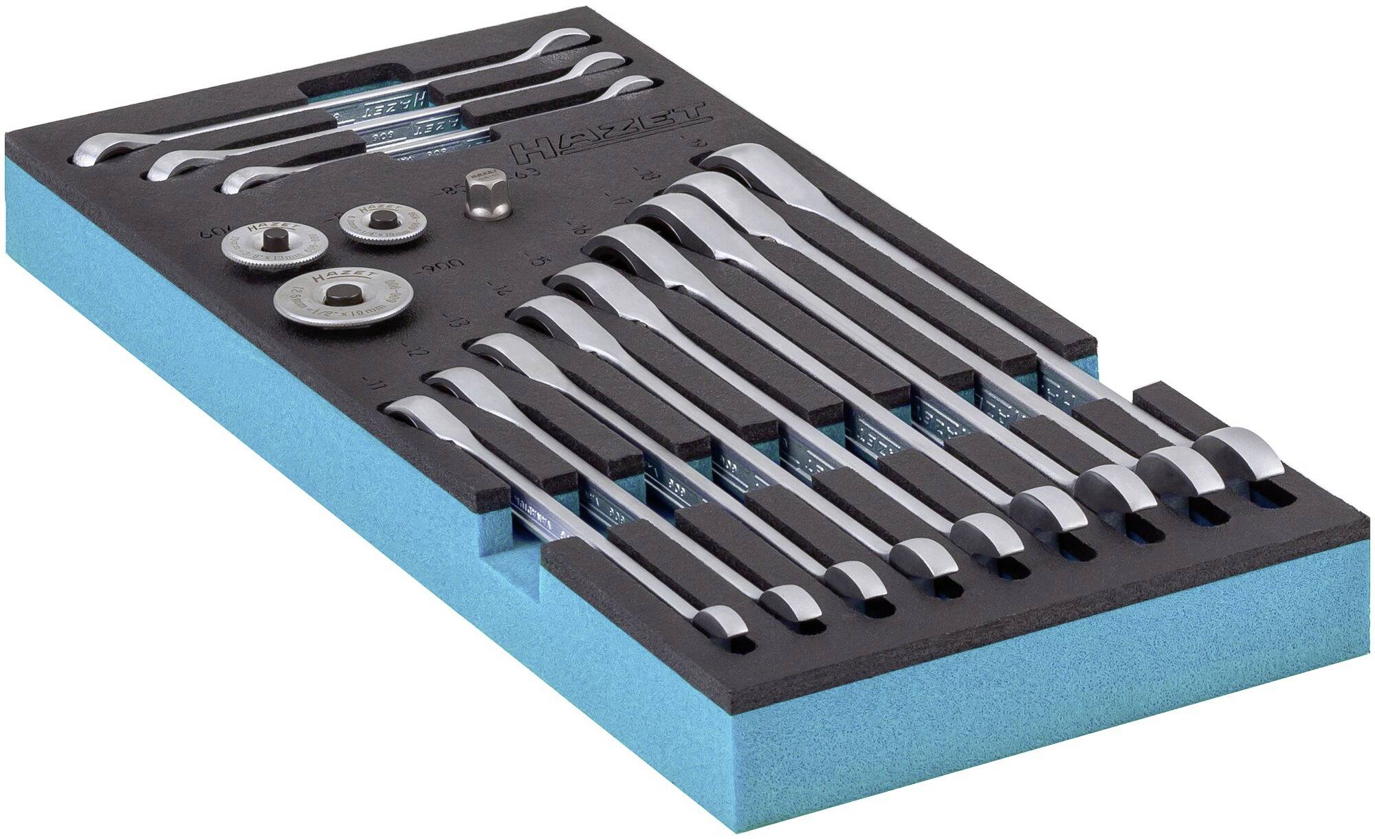 Hazet 163-515/16 Ring-Maulschlüssel-Satz 16teilig Schlüsselweite (Metrisch) 8 - 19mm