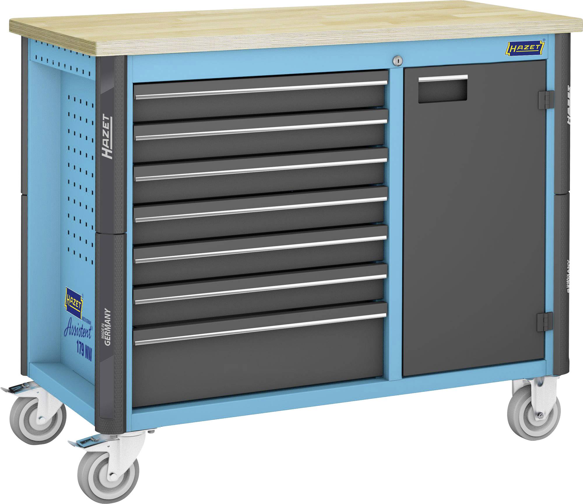 Hazet 179NW-7 Fahrbare Werkbank (B x H x T) 1150 x 965 x 600mm