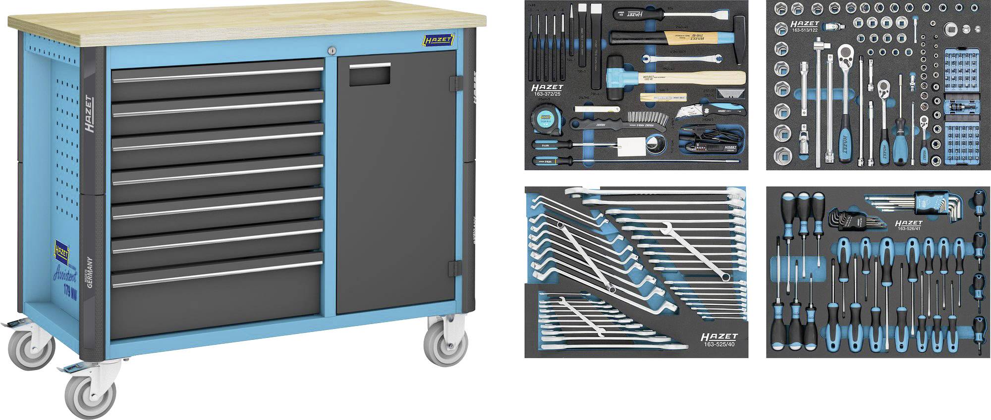 Hazet 179NW-7/230 Fahrbare Werkbank 179NW-7/230