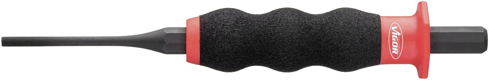 Ein Schraubendreher mit ergonomischem Griff und rotem, rutschfestem Überzug. Geeignet für präzise Arbeiten.