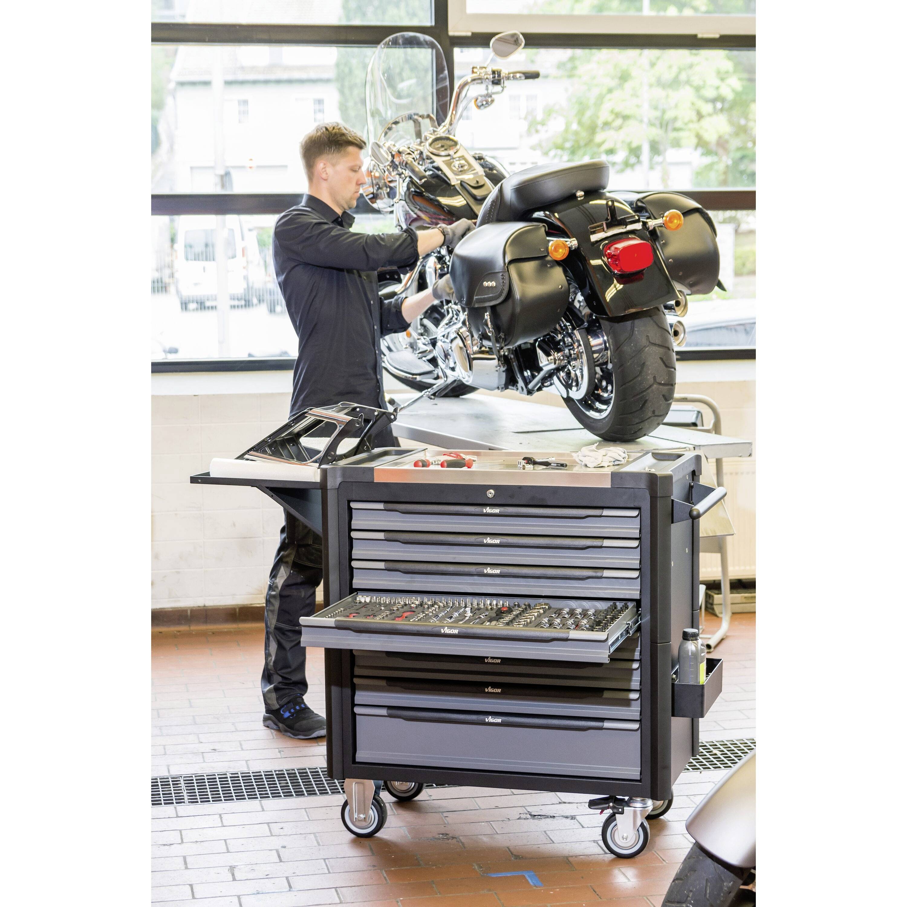 Vigor V6221 Klapptisch V6221 (L x B) 406mm x 394mm