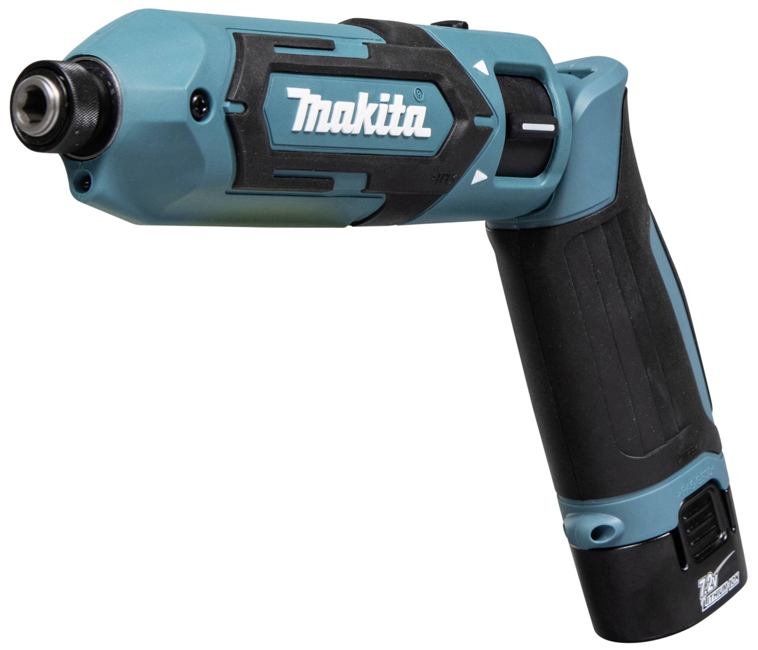 Makita TD022DSE Schlagschrauber 7.2 V 1.5 Ah Li-Ion inkl. 2. Akku, inkl. Tasche