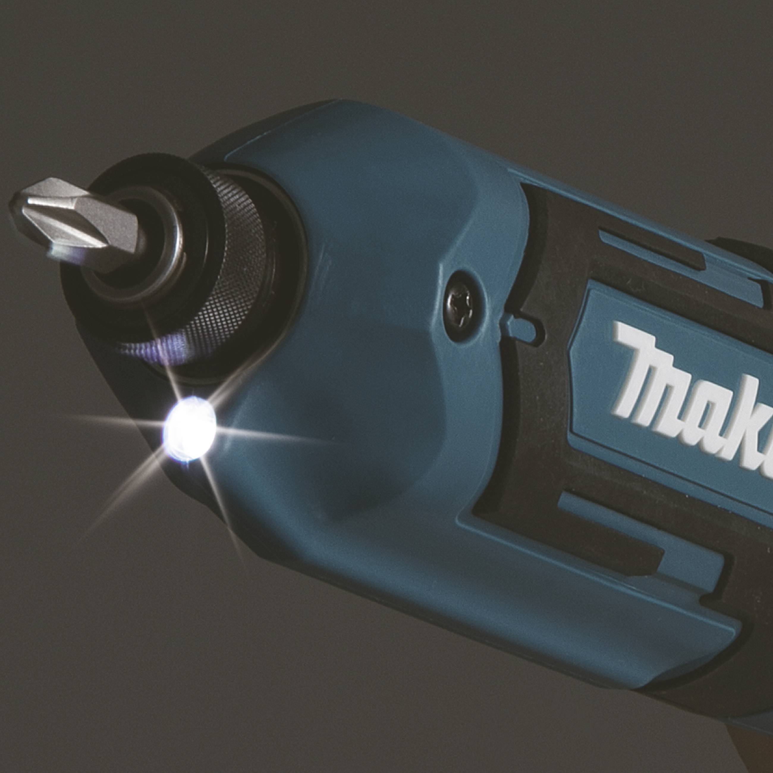 Makita TD022DSE Schlagschrauber 7.2 V 1.5 Ah Li-Ion inkl. 2. Akku, inkl. Tasche