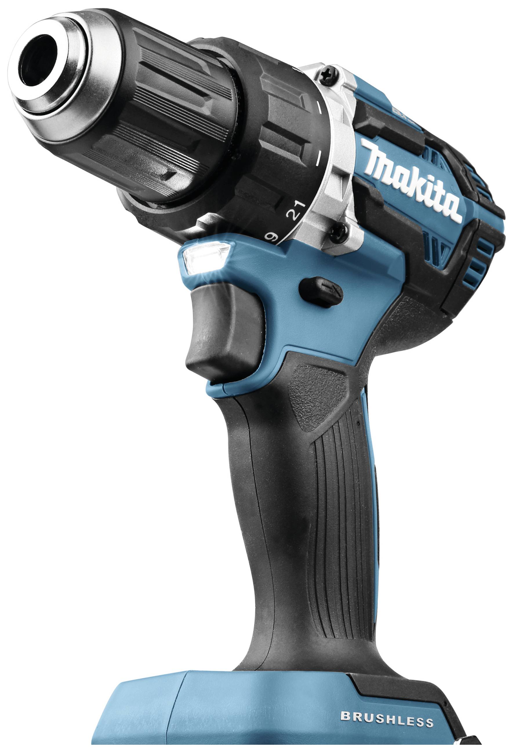 Makita DDF484RTJ Akku-Bohrschrauber 18V 5Ah Li-Ion inkl. 2. Akku, inkl. Koffer