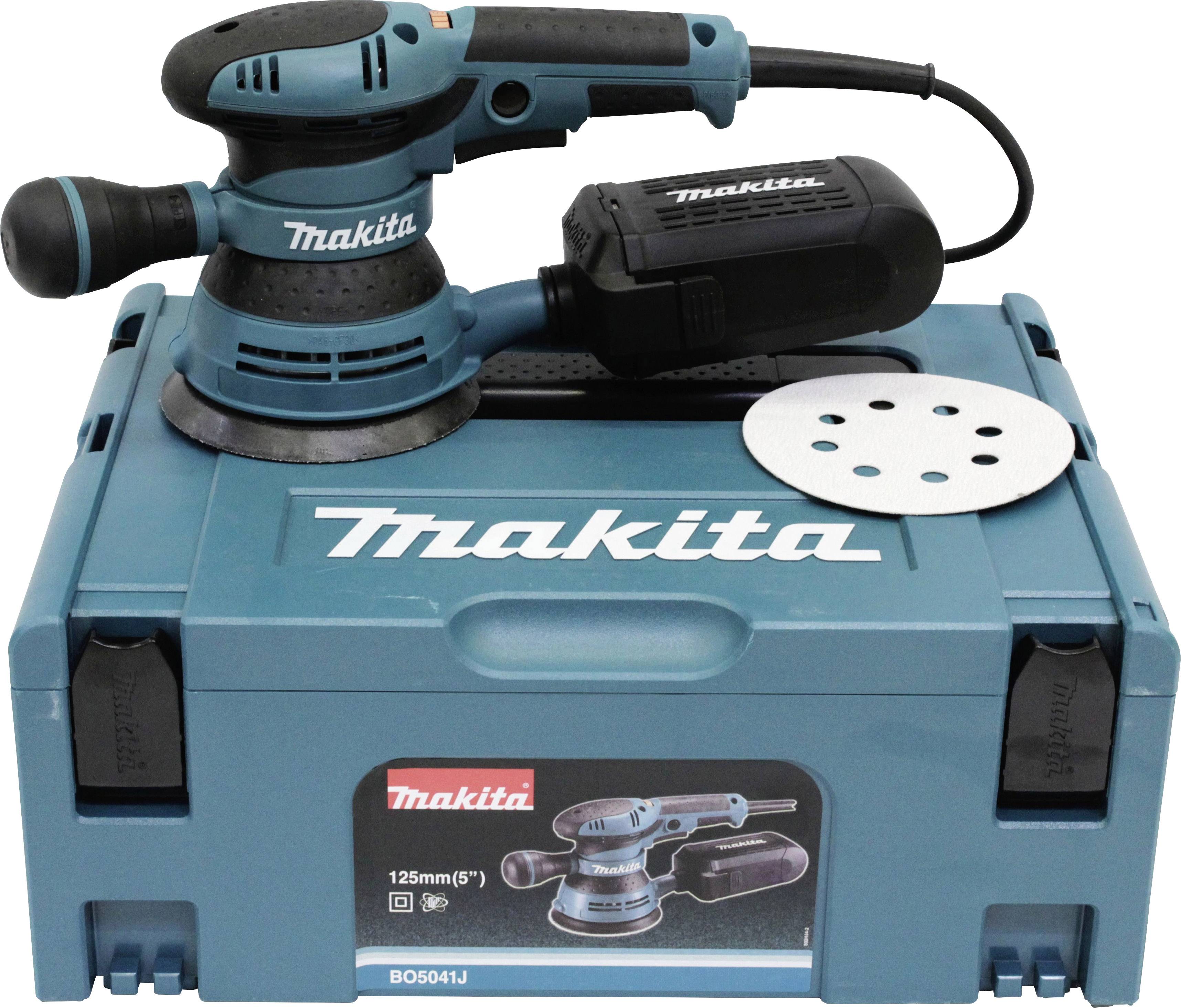 Makita BO5041J Exzenterschleifer 300 W Ø 125 mm