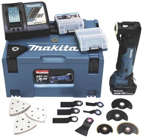 Makita DTM51RT1J3 Akku-Multifunktionswerkzeug 18V 5Ah